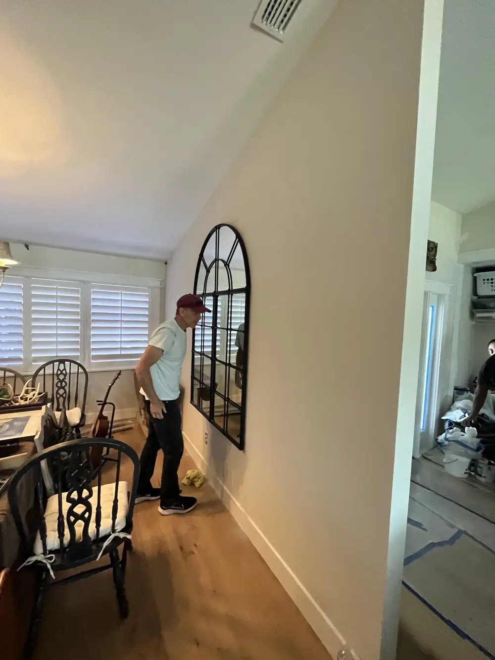 design consultation of dining area